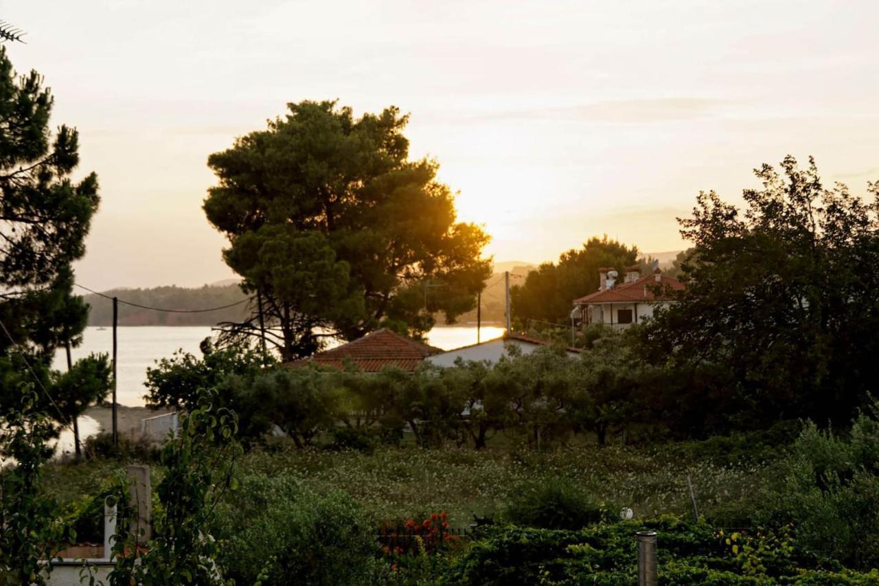 Lemon Beach Front Apartment, Nikiti Bagian luar foto